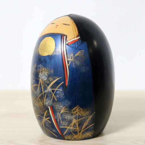 Sekiguchi Toa Vintage Kokeshi Doll Late Autumn Left