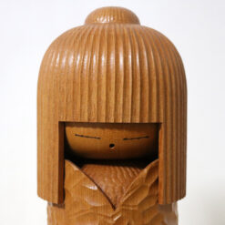 Shido Shozan Vintage Japanese Kokeshi Doll Warabe Face