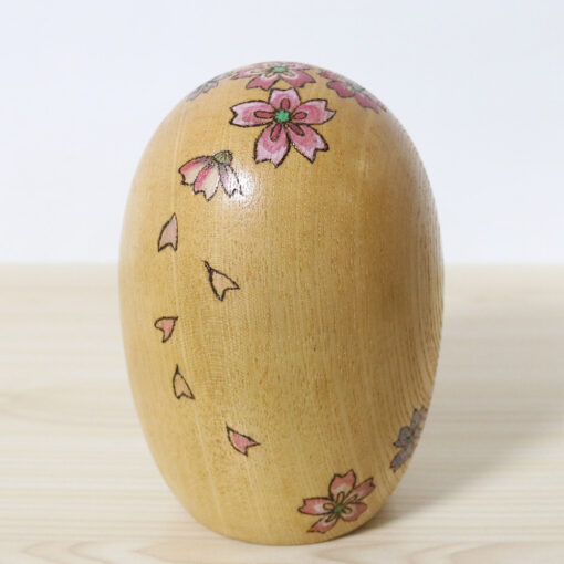 Shirahama Kumiko Kokeshi Doll Spring Attire Back