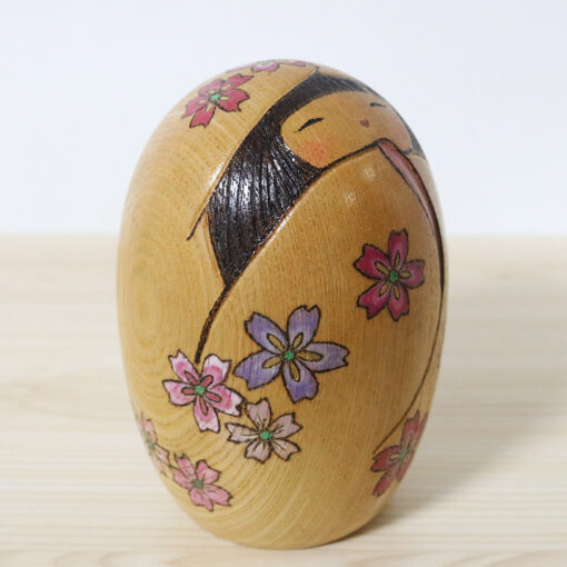 Shirahama Kumiko Kokeshi Doll Spring Attire Right