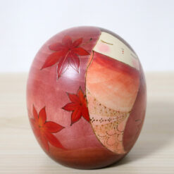 Tanaka Shigemi Kokeshi Doll Dyed In Crimson Right