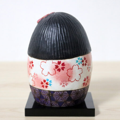Tokumaru Etsuko Creative Kokeshi Doll Sakura Sakura Back