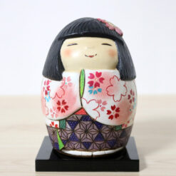 Tokumaru Etsuko Creative Kokeshi Doll Sakura Sakura Front