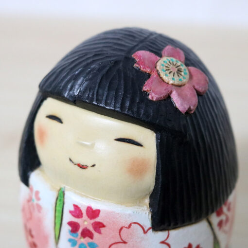 Tokumaru Etsuko Creative Kokeshi Doll Sakura Sakura Hair