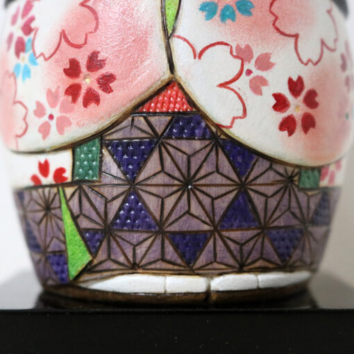 Tokumaru Etsuko Creative Kokeshi Doll Sakura Sakura Kimono
