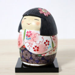 Tokumaru Etsuko Creative Kokeshi Doll Sakura Sakura Left