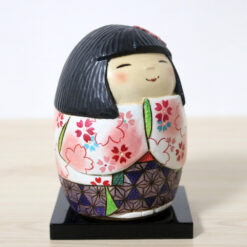 Tokumaru Etsuko Creative Kokeshi Doll Sakura Sakura Right