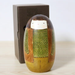 Usaburo Creative Kokeshi Doll A Winter Day