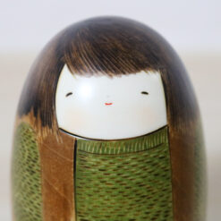 Usaburo Creative Kokeshi Doll A Winter Day Face