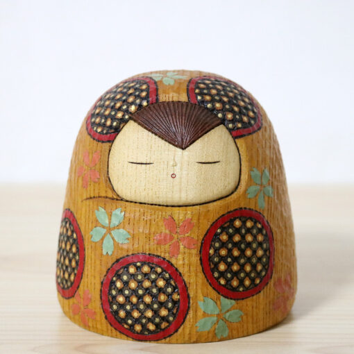 Watanabe Kunihiko Creative Kokeshi Doll Dreaming Front