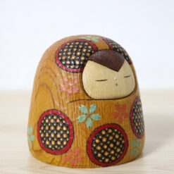 Watanabe Kunihiko Creative Kokeshi Doll Dreaming Right