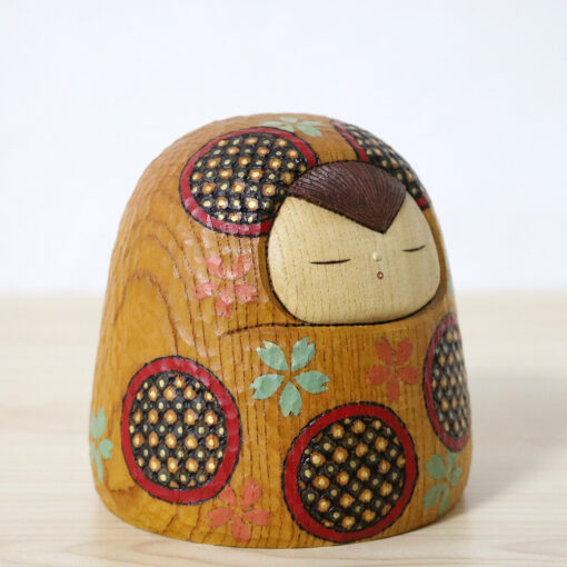 Watanabe Kunihiko Creative Kokeshi Doll Dreaming Right