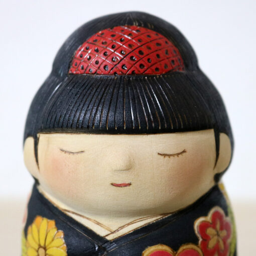 Yuko Yamazaki Creative Kokeshi Doll Osumashi Face