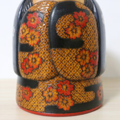 Fumio Tomidokoro Vintage Kokeshi Flower Girl Kimono