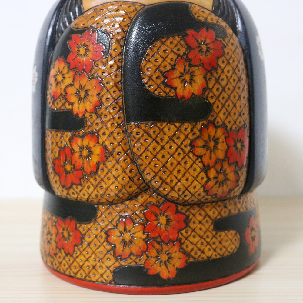 fumio-tomidokoro-vintage-kokeshi-flower-girl-kimono Fumio Tomidokoro Vintage Kokeshi Flower Girl Kimono