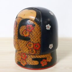 Fumio Tomidokoro Vintage Kokeshi Flower Girl Left