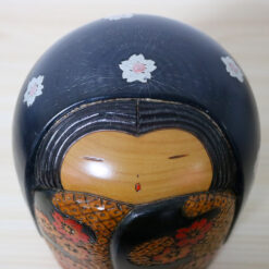 Fumio Tomidokoro Vintage Kokeshi Flower Girl Top
