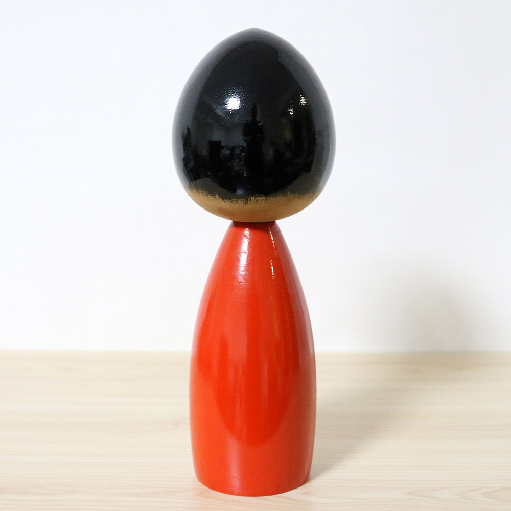 hideo-ishihara-vintage-kokeshi-doll-koharubiyoru-back Hideo Ishihara Vintage Kokeshi Doll Koharubiyoru Back