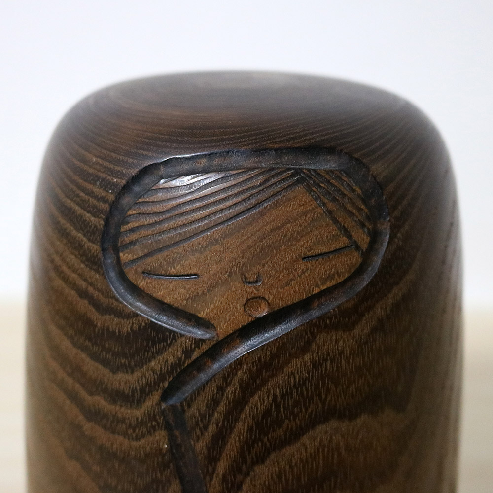 kenichi-murakami-vintage-japanese-creative-kokeshi-face Kenichi Murakami Vintage Japanese Creative Kokeshi Face