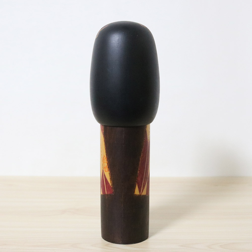 sekiguchi-sansaku-vintage-kokeshi-doll-yabane-back Sekiguchi Sansaku Vintage Kokeshi Doll Yabane Back