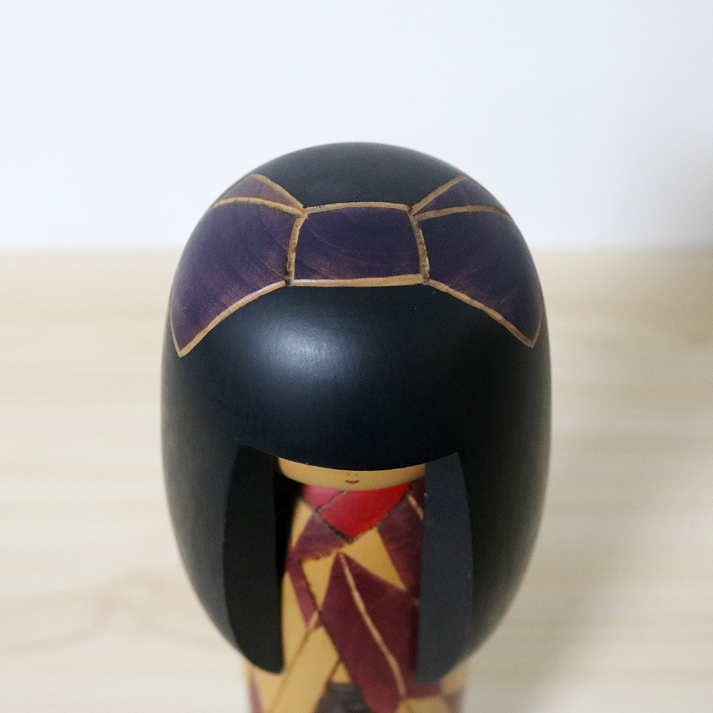 sekiguchi-sansaku-vintage-kokeshi-doll-yabane-top Sekiguchi Sansaku Vintage Kokeshi Doll Yabane Top