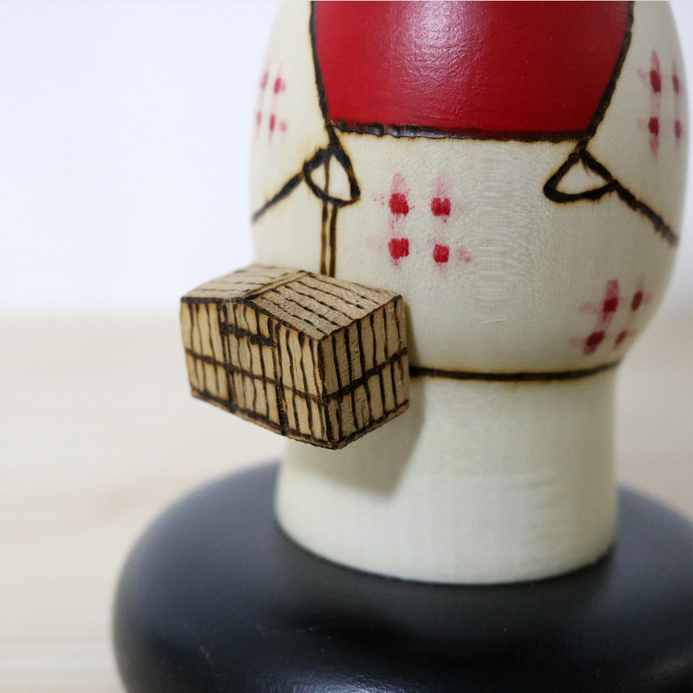 1sekiguchi Sansaku Kokeshi Doll The Sound Of Cicadas Girl Box