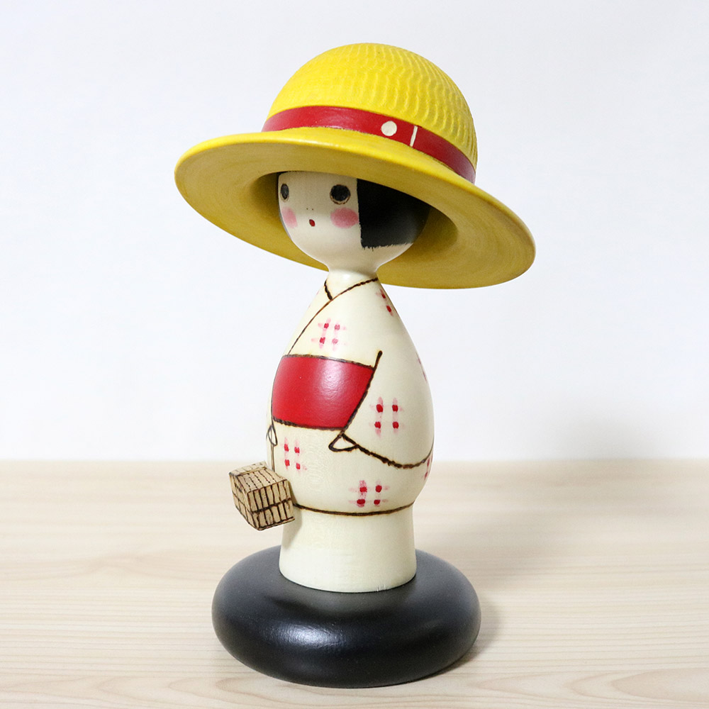 1sekiguchi Sansaku Kokeshi Doll The Sound Of Cicadas Girl Left