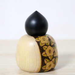 Fumio Tomidokoro Kokeshi Doll Hizashi Back