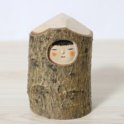 Fumio Tomidokoro Kokeshi Doll Mountain Child Front