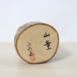 Fumio Tomidokoro Kokeshi Doll Mountain Child Signature