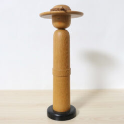 Fumio Tomidokoro Vintage Kokeshi Doll End Of Summer Left