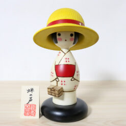 Sekiguchi Sansaku Kokeshi Doll The Sound Of Cicadas Girl