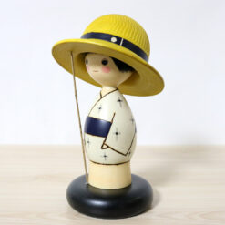 Sekiguchi Sansaku Kokeshi Doll The Sound Of Cicadas Left