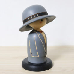 Sekiguchi Sansaku Vintage Kokeshi Doll Dads Hat 