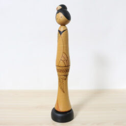 Sekiguchi Sansaku Vintage Kokeshi Doll Iki Left