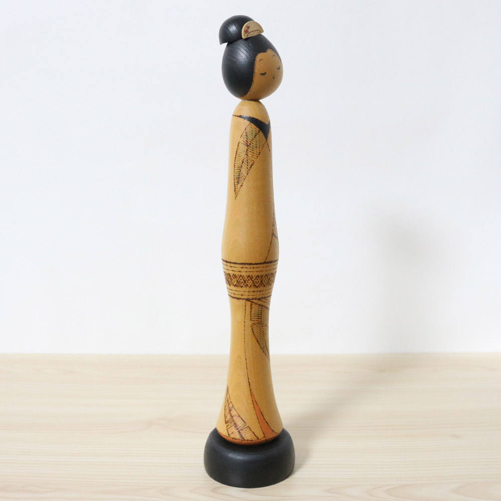 Sekiguchi Sansaku Vintage Kokeshi Doll Iki Right