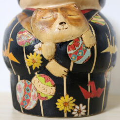 Yuko Yamazaki Kokeshi Doll Utatane Kimono