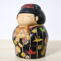 Yuko Yamazaki Kokeshi Doll Utatane Left