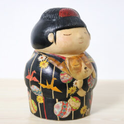 Yuko Yamazaki Kokeshi Doll Utatane Right