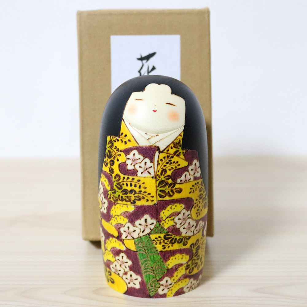 Fumio Tomidokoro Creative Kokeshi Doll Hanano