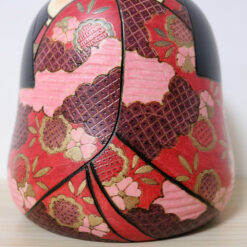 Fumio Tomidokoro Japanese Kokeshi Doll Hana Akari Kimono