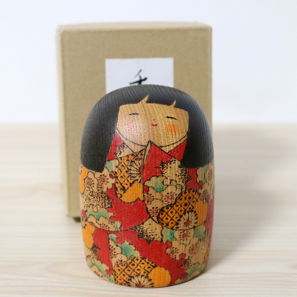 Fumio Tomidokoro Kokeshi Doll Koubai