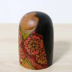 Fumio Tomidokoro Kokeshi Doll Oka Left