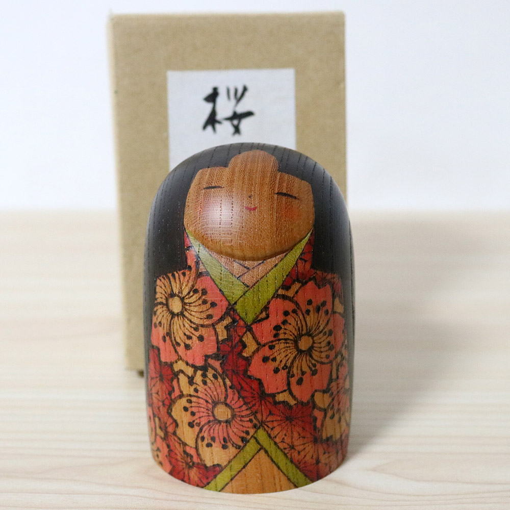 Fumio Tomidokoro Kokeshi Doll Oka
