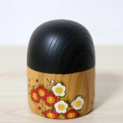Fumio Tomidokoro Kokeshi Doll Plum Grove Back