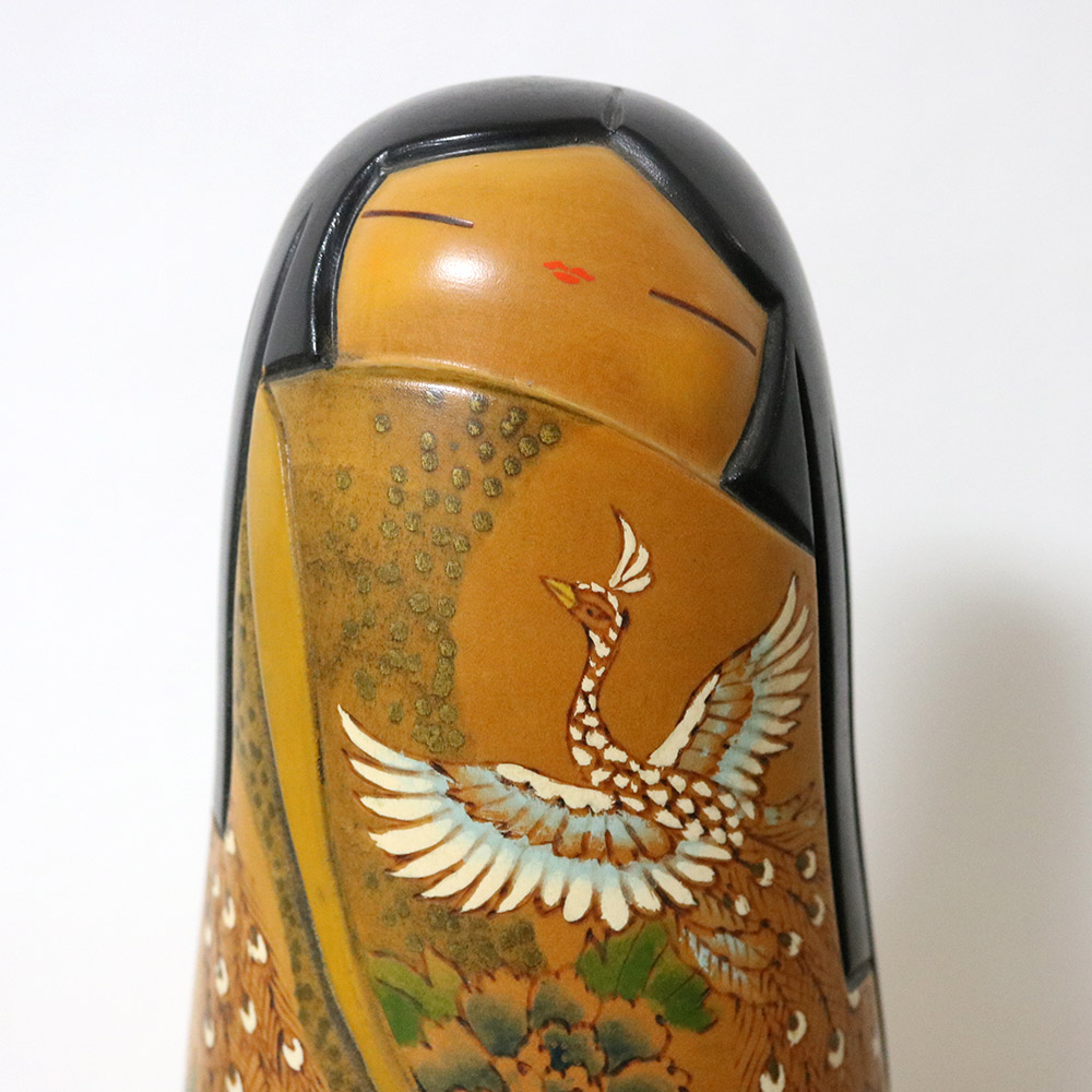 Ishimura Vintage Creative Kokeshi Doll Kunpu Face