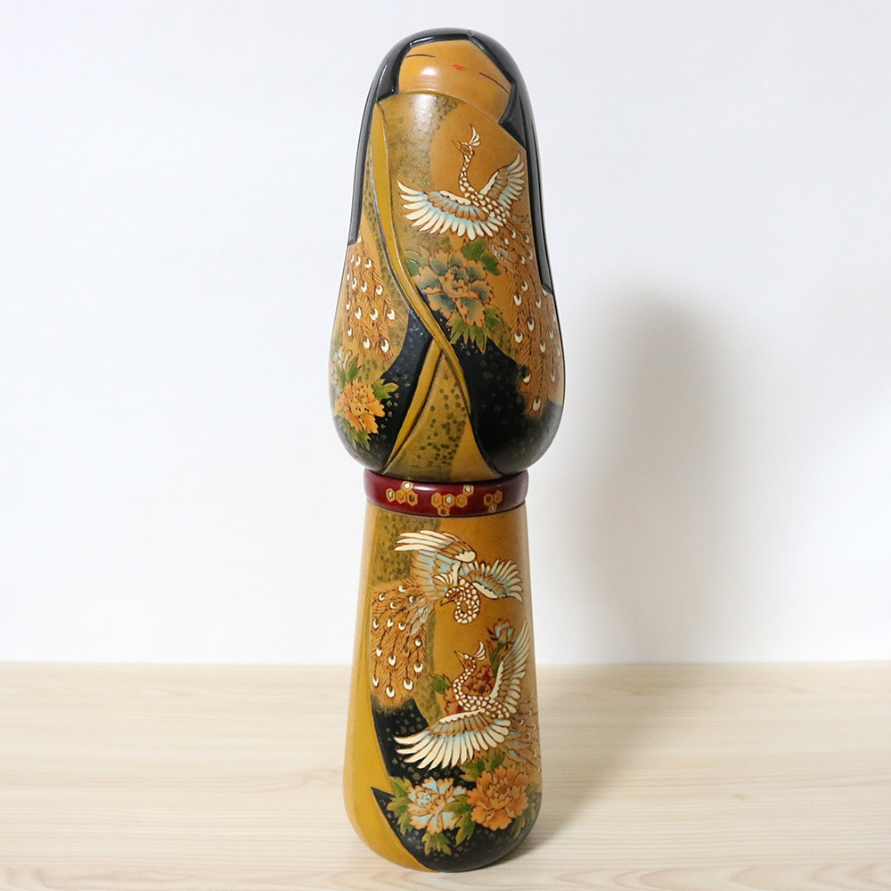 Ishimura Vintage Creative Kokeshi Doll Kunpu Front