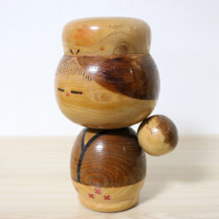 Iwasaki Nobue Vintage Kokeshi Doll Komori Left