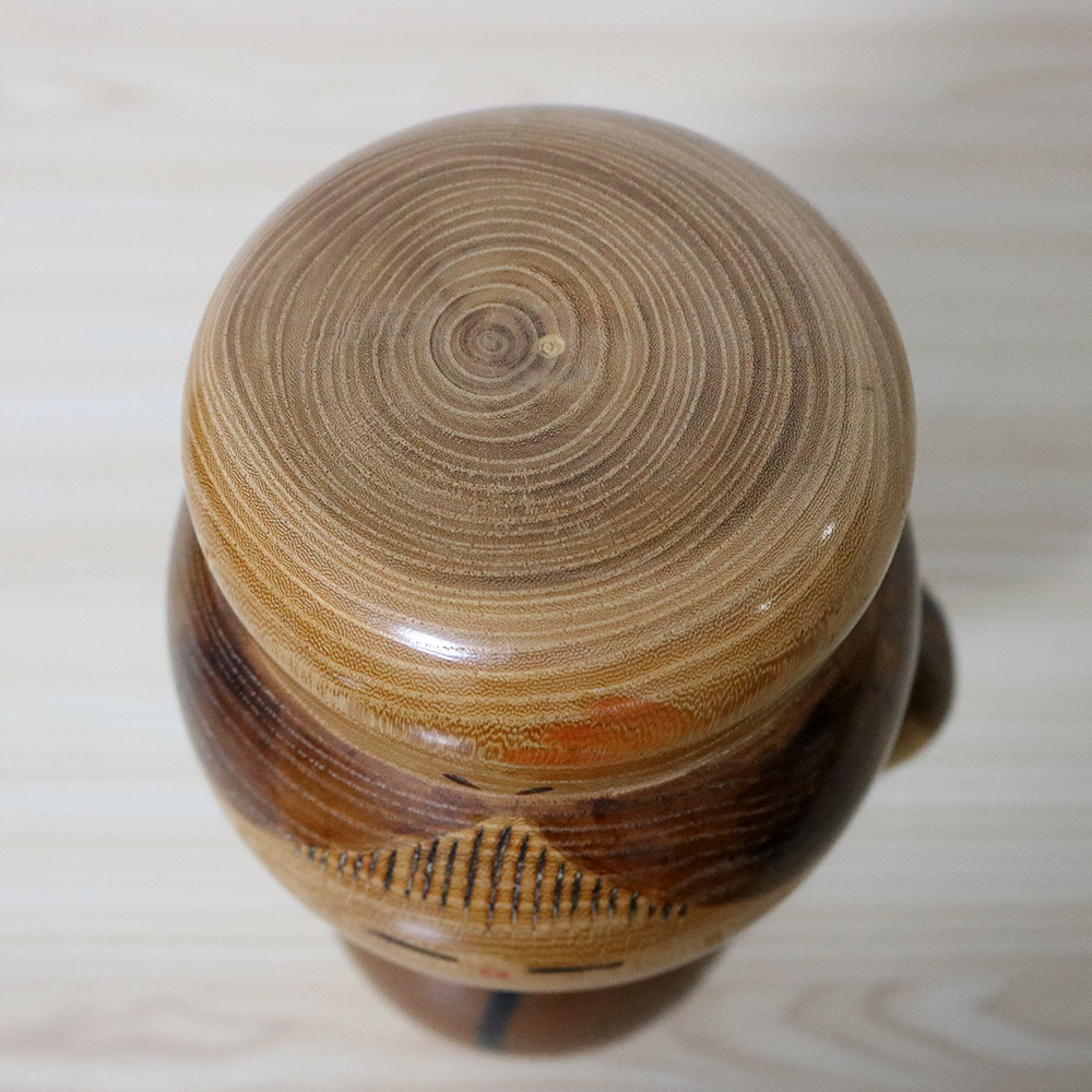 Iwasaki Nobue Vintage Kokeshi Doll Komori Top