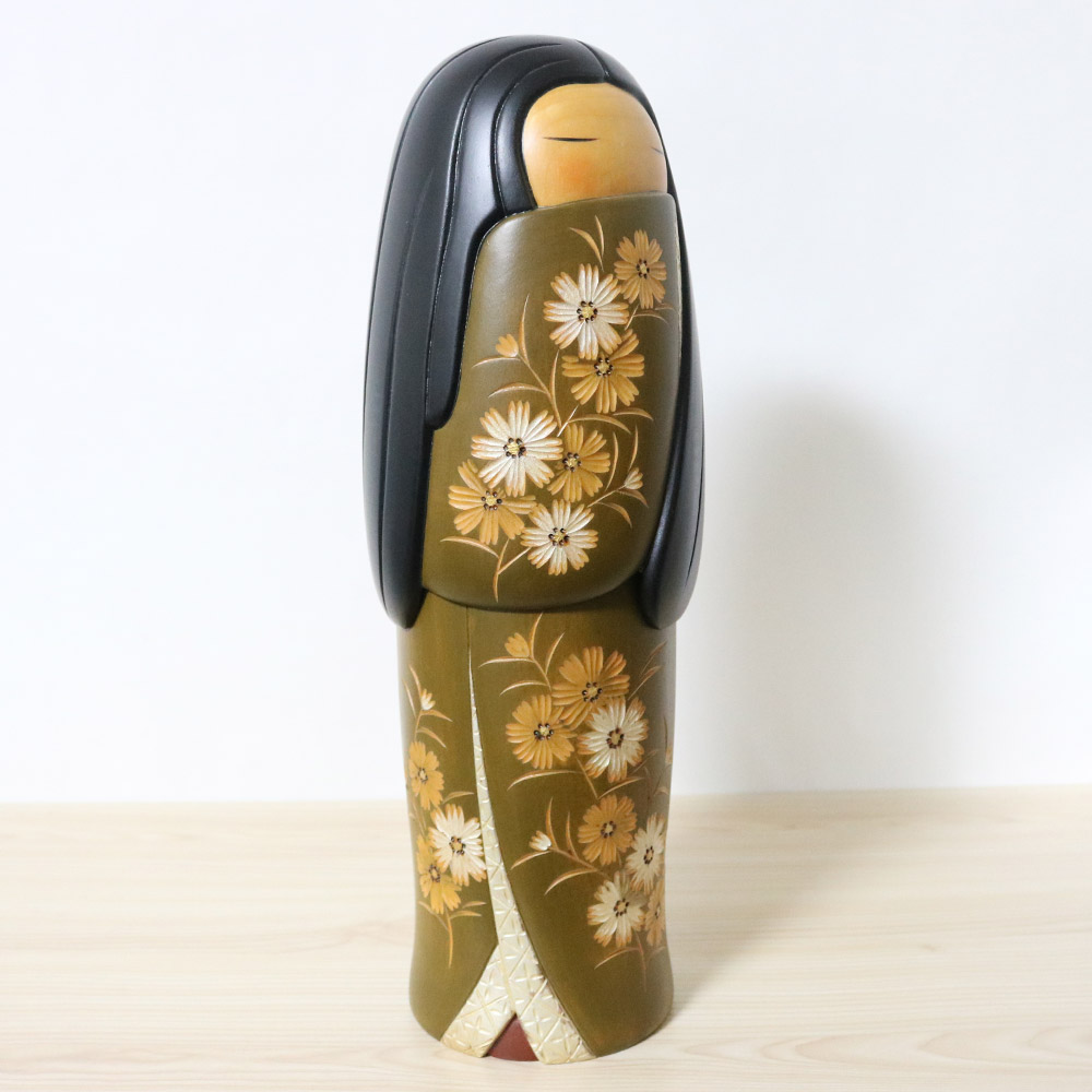 Kaoru Nozawa Vintage Kokeshi Doll Cosmos Right